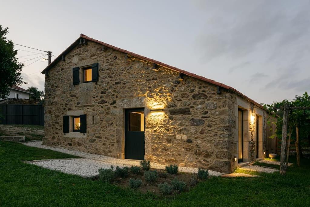 A Casa De Abaixo, Aloxamento Rural Vedra Exterior foto