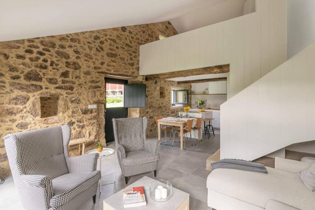 A Casa De Abaixo, Aloxamento Rural Vedra Exterior foto